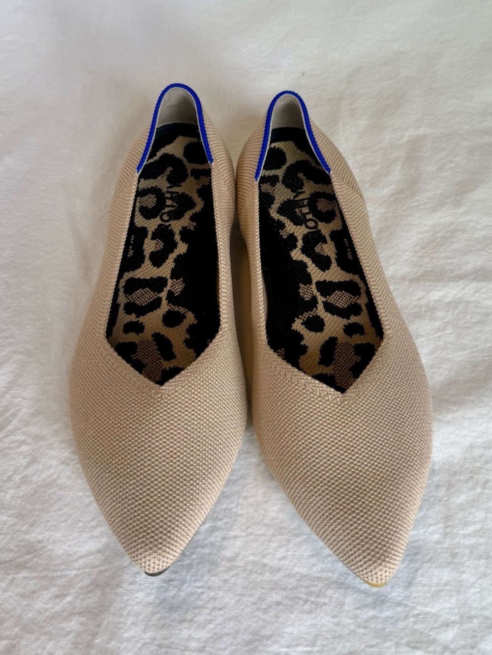 Rothy’s The Point II in Ecru NWOT